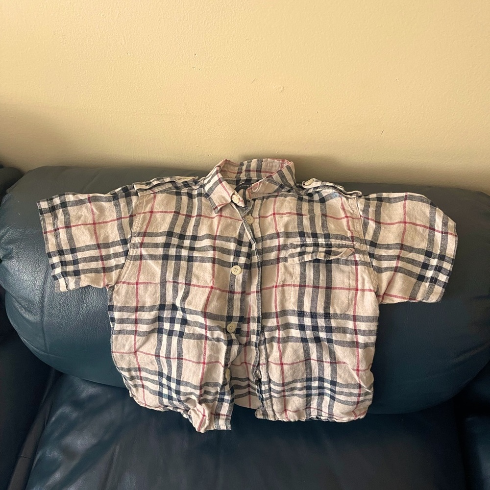 Burberry linen shirt